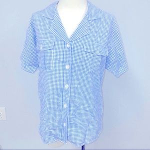 Women’s vtg camp shirt sz S